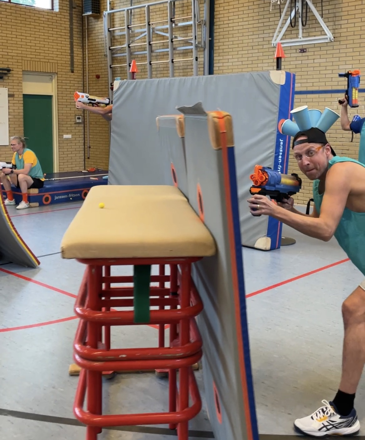 Nerf Gun Battle